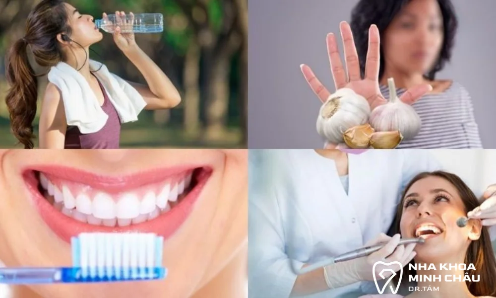 Cách phòng ngừa hôi miệng sau khi bọc răng sứ