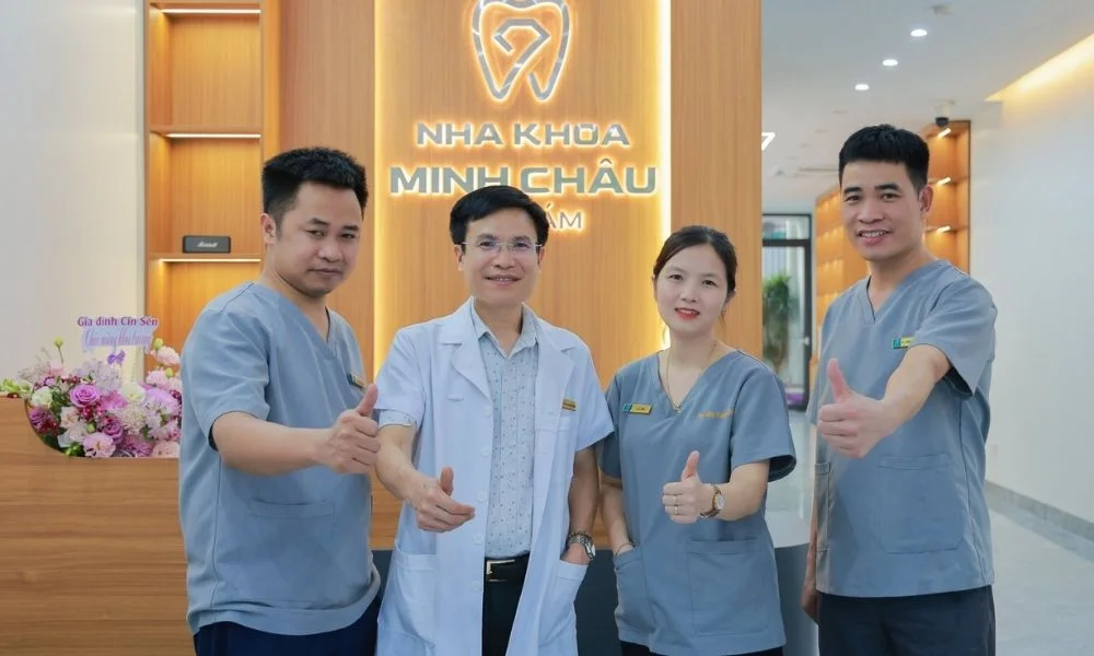 Đội ngũ bác sĩ tại Nha khoa Minh Châu Dr Tám